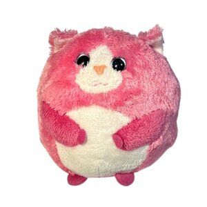 Ty Beanie Ballz Tumbles Pink Cat 5" Plush Stuffed Animal Toy